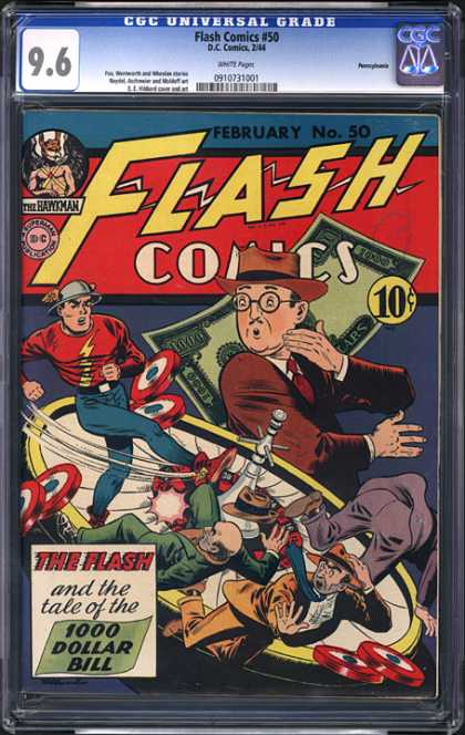 CGC Graded Comics - Flash Comics #50 (CGC)