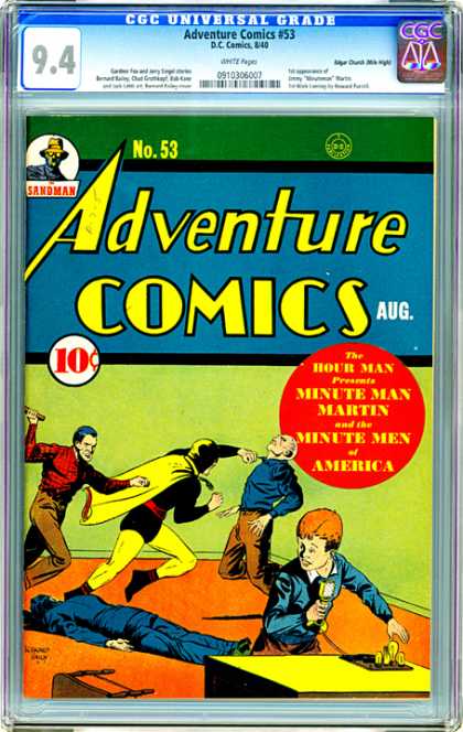 CGC Graded Comics - Adventure Comics #53 (CGC)