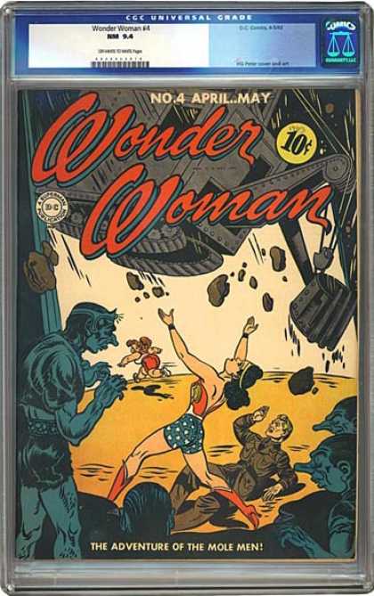 CGC Graded Comics - Wonder Woman #4 (CGC)