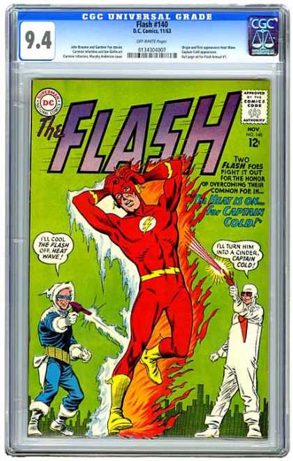 CGC Graded Comics - Flash #140 (CGC) - Foes - Captain Cold - Heat Wave - Honor - Overcoming