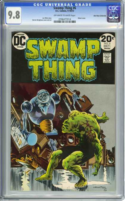 CGC Graded Comics - Swamp Thing #6 (CGC)