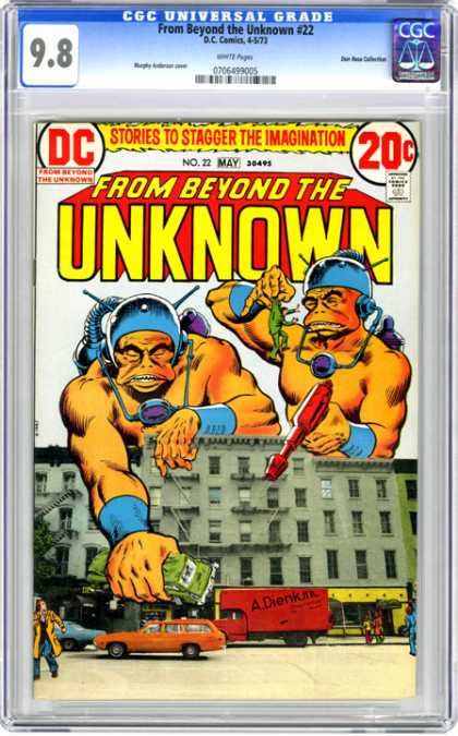 CGC Graded Comics - From Beyond the Unknown #22 (CGC)