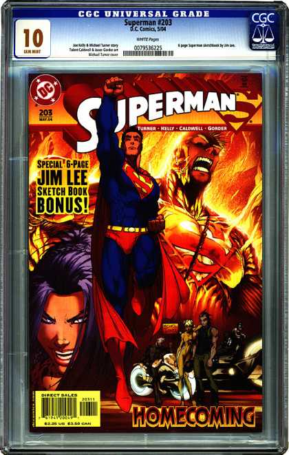 CGC Graded Comics - Superman #203 (CGC)