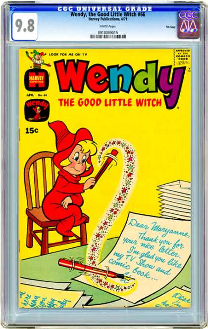 CGC Graded Comics - Wendy, the Good Little Witch #66 (CGC)