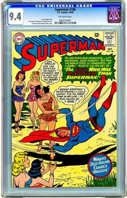 CGC Graded Comics - Superman #180 (CGC)