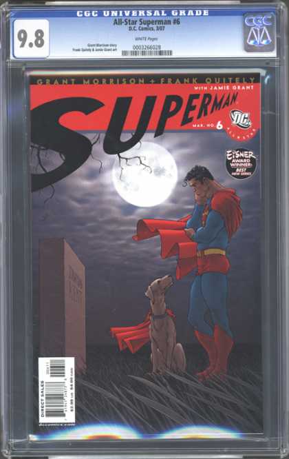 CGC Graded Comics - All-Star Superman #6 (CGC) - Cgc Universad Grade - All-star Superman 6 - Grant Morrison Frank Quitely - With Jamie Grant - Superman