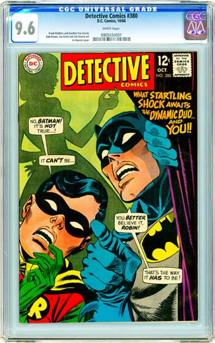 CGC Graded Comics - Detective Comics #380 (CGC)