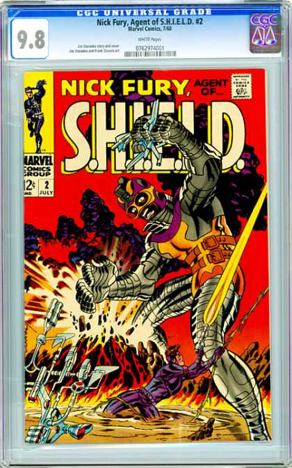 CGC Graded Comics - Nick Fury, Agent of S.H.I.E.L.D. #2 (CGC)