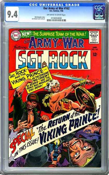 CGC Graded Comics - Our Army at War #162 (CGC)