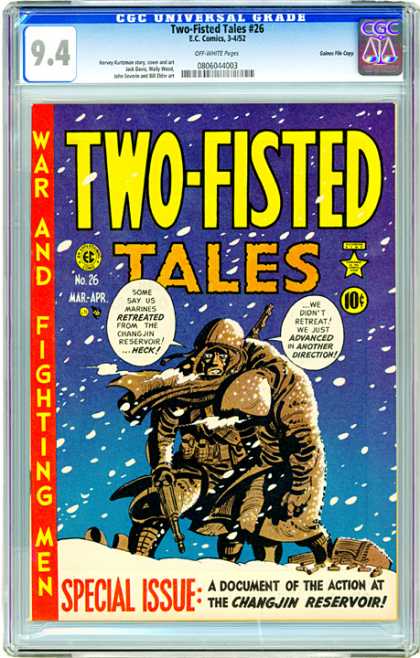 CGC Graded Comics - Two-Fisted Tales #26 (CGC)