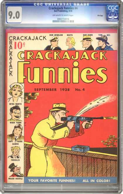 CGC Graded Comics - Crackajack Funnies #4 (CGC)