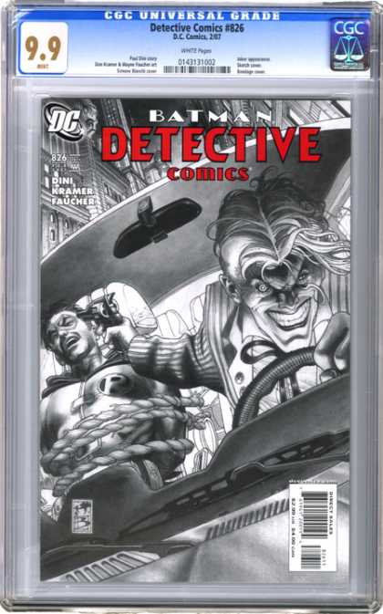 CGC Graded Comics - Detective Comics #826 (CGC)