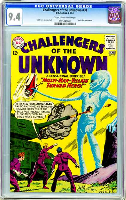 CGC Graded Comics - Challengers of the Unknown #30 (CGC)