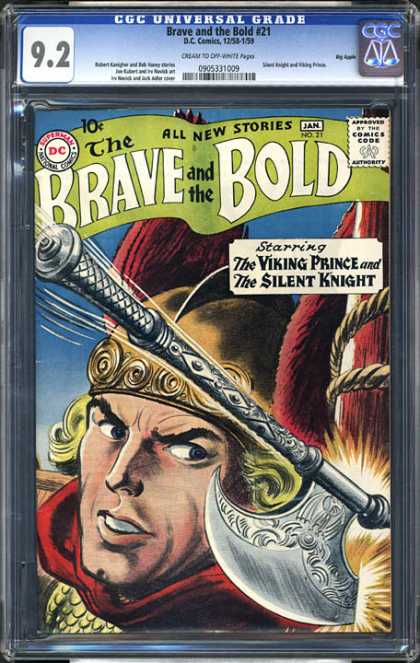 CGC Graded Comics - Brave and the Bold #21 (CGC)