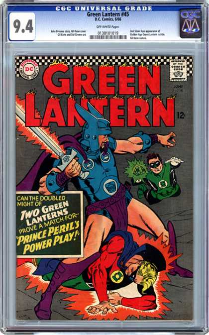CGC Graded Comics - Green Lantern #45 (CGC)