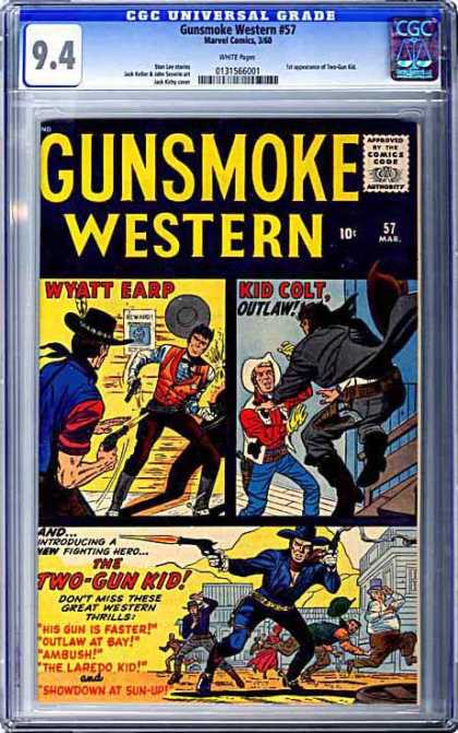 CGC Graded Comics - Gunsmoke Western #57 (CGC)