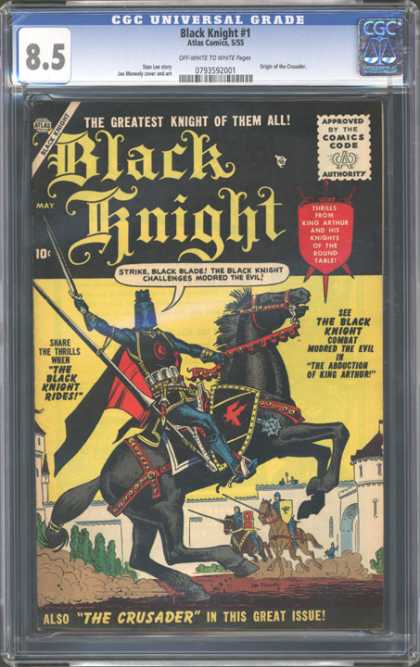 CGC Graded Comics - Black Knight #1 (CGC)