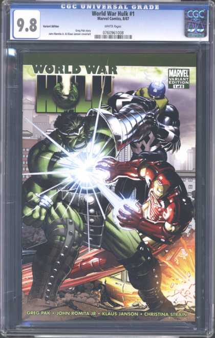 CGC Graded Comics - World War Hulk #1 (CGC)