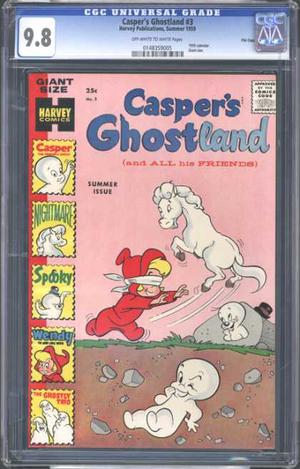 CGC Graded Comics - Casper's Ghostland #3 (CGC)