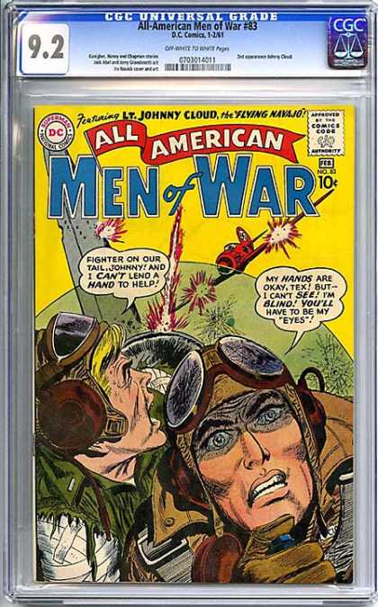 CGC Graded Comics - All-American Men of War #83 (CGC)