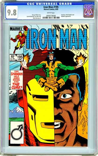 CGC Graded Comics - Iron Man #195 (CGC)
