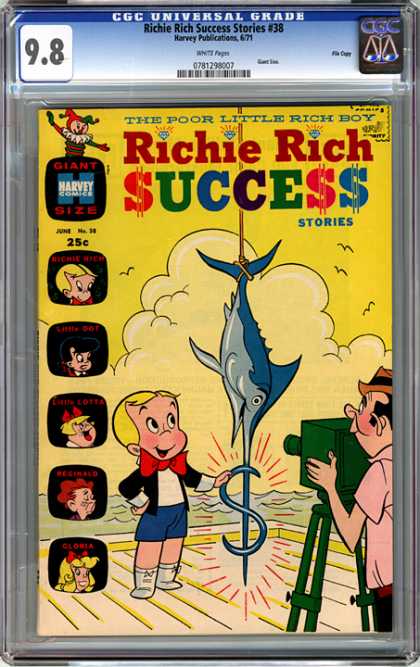 CGC Graded Comics - Richie Rich Success Stories #38 (CGC)