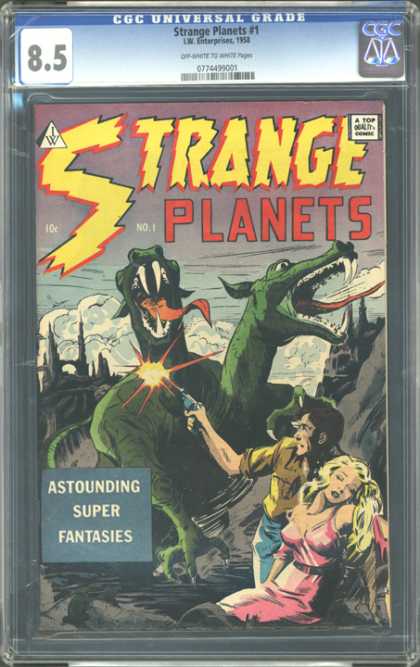 CGC Graded Comics - Strange Planets #1 (CGC)