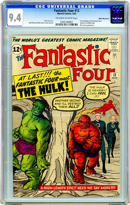 CGC Graded Comics - Fantastic Four #12 (CGC)
