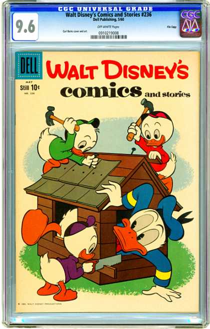 CGC Graded Comics - Walt Disney's Comics and Stories #236 (CGC)