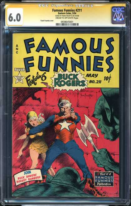 CGC Graded Comics - Famous Funnies #211 (CGC) - Famous Funnies - May No 211 - Buck Rogers - Rocket Rangers - Mint Condition