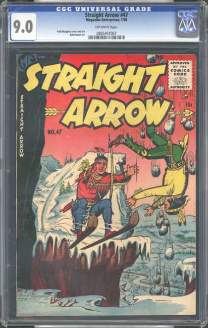 CGC Graded Comics - Straight Arrow #47 (CGC)