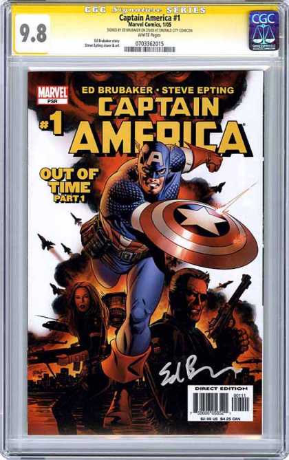CGC Graded Comics - Captain America #1 (CGC)