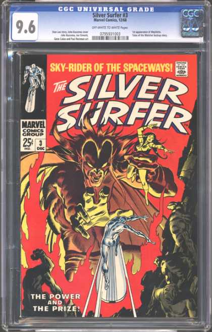 CGC Graded Comics - Silver Surfer #3 (CGC)
