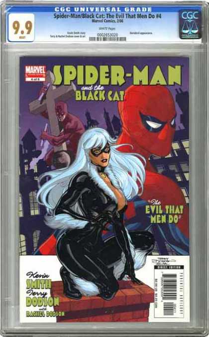 CGC Graded Comics - Spider-Man/Black Cat: The Evil That Men Do #4 (CGC) - Marvel - Spider-man - Black Cat - Kevin Smith - The Evil That Men Do