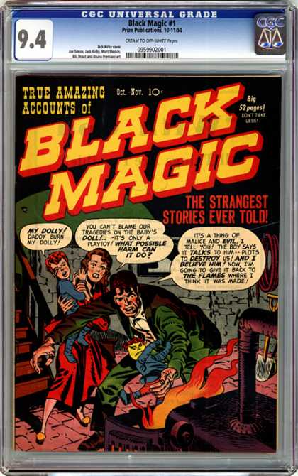 CGC Graded Comics - Black Magic #1 (CGC)