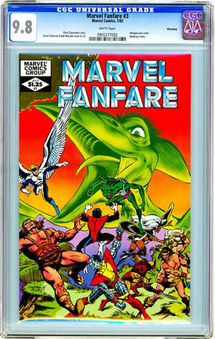 CGC Graded Comics - Marvel Fanfare #3 (CGC)