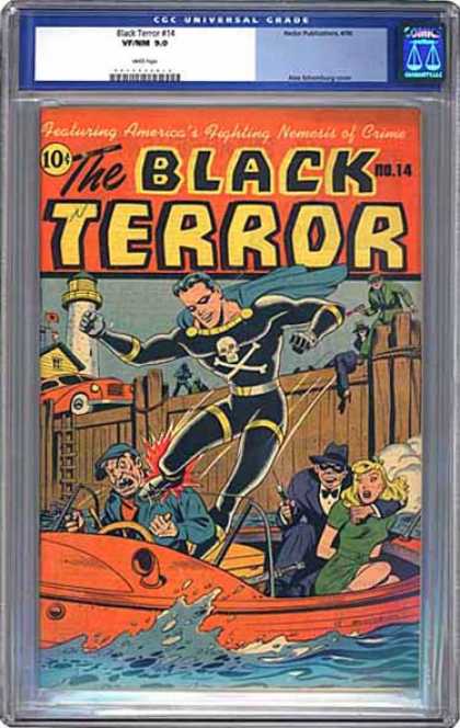 CGC Graded Comics - Black Terror #14 (CGC)