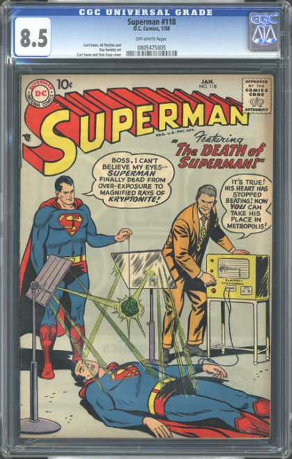 CGC Graded Comics - Superman #118 (CGC)