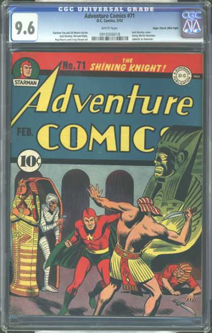 CGC Graded Comics - Adventure Comics #71 (CGC)