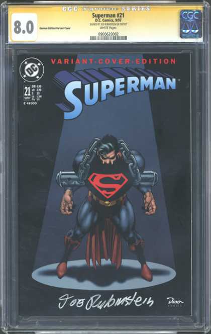 CGC Graded Comics - Superman #21 (CGC)