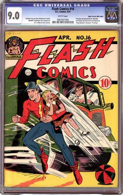 CGC Graded Comics - Flash Comics #16 (CGC)