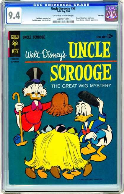 CGC Graded Comics - Uncle Scrooge #52 (CGC)