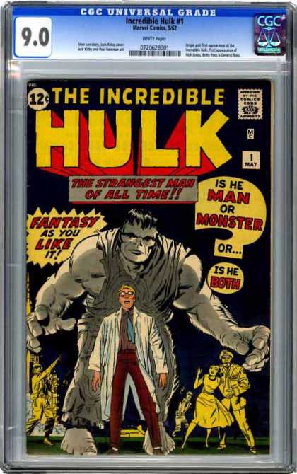 CGC Graded Comics - Incredible Hulk #1 (CGC)