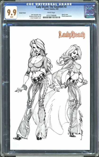 CGC Graded Comics - Lady Death: The Gauntlet #2 (CGC)