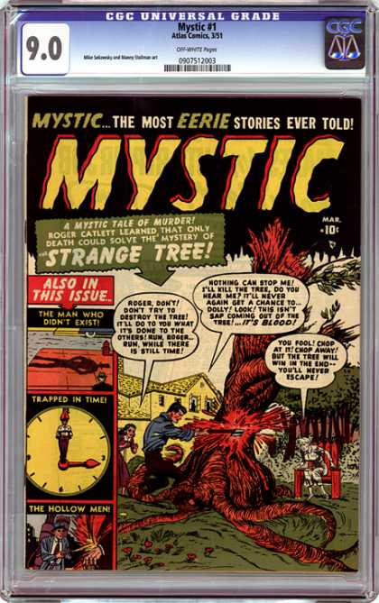 CGC Graded Comics - Mystic #1 (CGC)