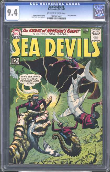CGC Graded Comics - Sea Devils #8 (CGC)