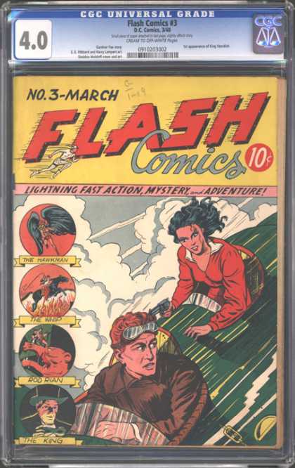 CGC Graded Comics - Flash Comics #3 (CGC)