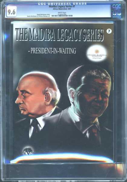 CGC Graded Comics - Madiba Legacy Series #7 (CGC) - Madiba Legacy Series - President In Waiting - Bald Head - Business Suits - Men
