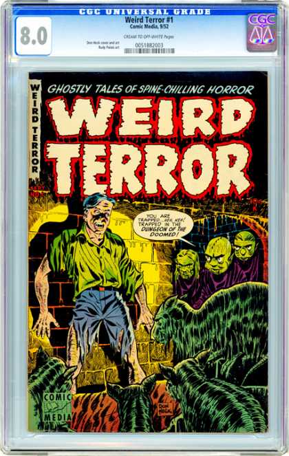 CGC Graded Comics - Weird Terror #1 (CGC)