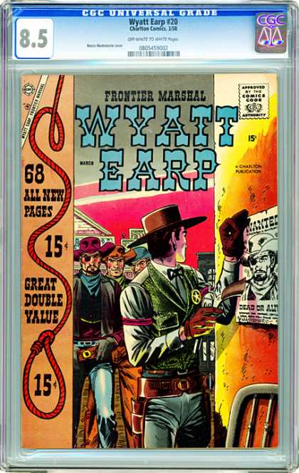 CGC Graded Comics - Wyatt Earp #20 (CGC)